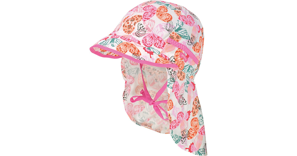 Schirmmütze zum Binden rosa Gr. 47 Mädchen Baby