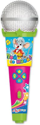 Микрофон Азбукварик "Пой со мной" Любимые песенки малышей