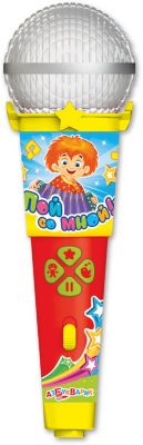 Микрофон Азбукварик "Пой со мной" Песни В. Шаинского