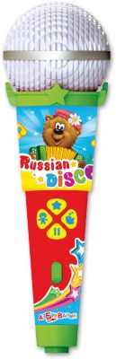 Микрофон Азбукварик "Пой со мной" Русское диско
