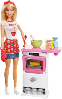 Barbie Cooking & Baking Bckerin Puppe & Spielset