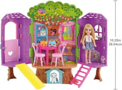 Barbie Chelsea Baumhaus Spielset Und Puppe, Barbie | MyToys