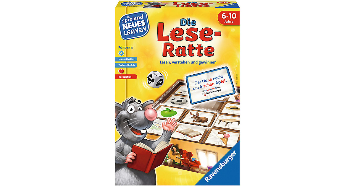 Brettspiele/Lernspiele: Ravensburger Die Lese-Ratte