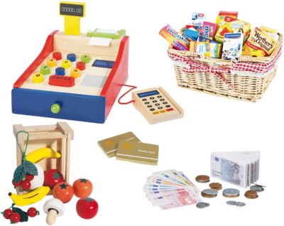 Kaufladenzubeh�r-Set klein, 4-tlg.