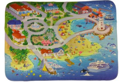Игровой коврик Teplokid "На пляже"
