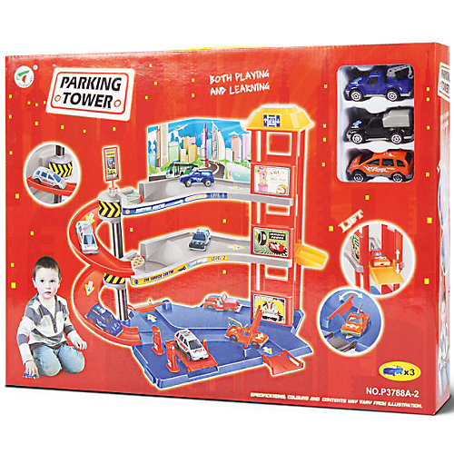 Игровой набор Guang Wei "Парковка: Техстанция" от Guang Wei