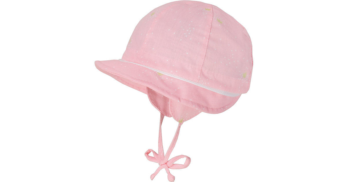 Baby Schirmmütze zum Binden rosa Gr. 43 Mädchen Baby