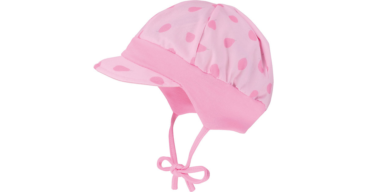 Baby Schirmmütze zum Binden pink Gr. 47 Mädchen Baby