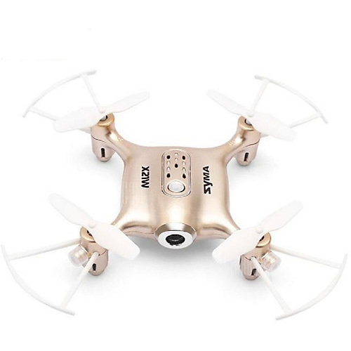 Квадрокоптер с WiFi камерой SYMA X21W золотистый от Syma