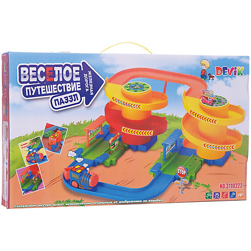 Железная дорога Devik Toys с поездом от Devik Toys