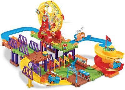 Железная дорога Devik Toys "Колесо обозрения 2" с поездом