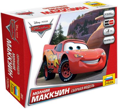 Сборная модель "Тачки" Маккуин