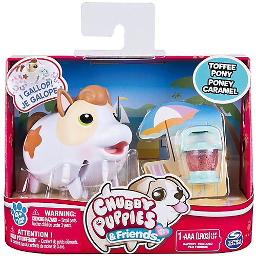 Коллекционная фигурка Spin Master "Chubby Puppies", Пони карамель от Chubby Puppies