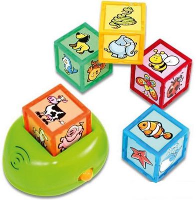 Интерактивная игрушка 1Toy "Kidz Delight" Кубики с животными