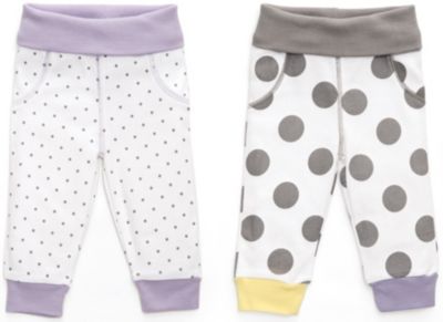 Трикотажные брюки: 2 шт. Happy Baby для девочки