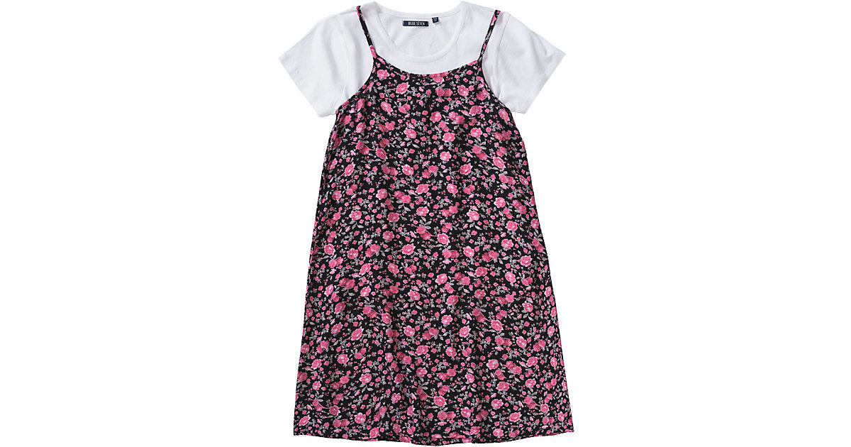 Kinder Set Jerseykleid + T-Shirt Gr. 176 Mädchen Kinder