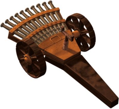 Конструктор Edu-Toys "Многоствольная пушка"