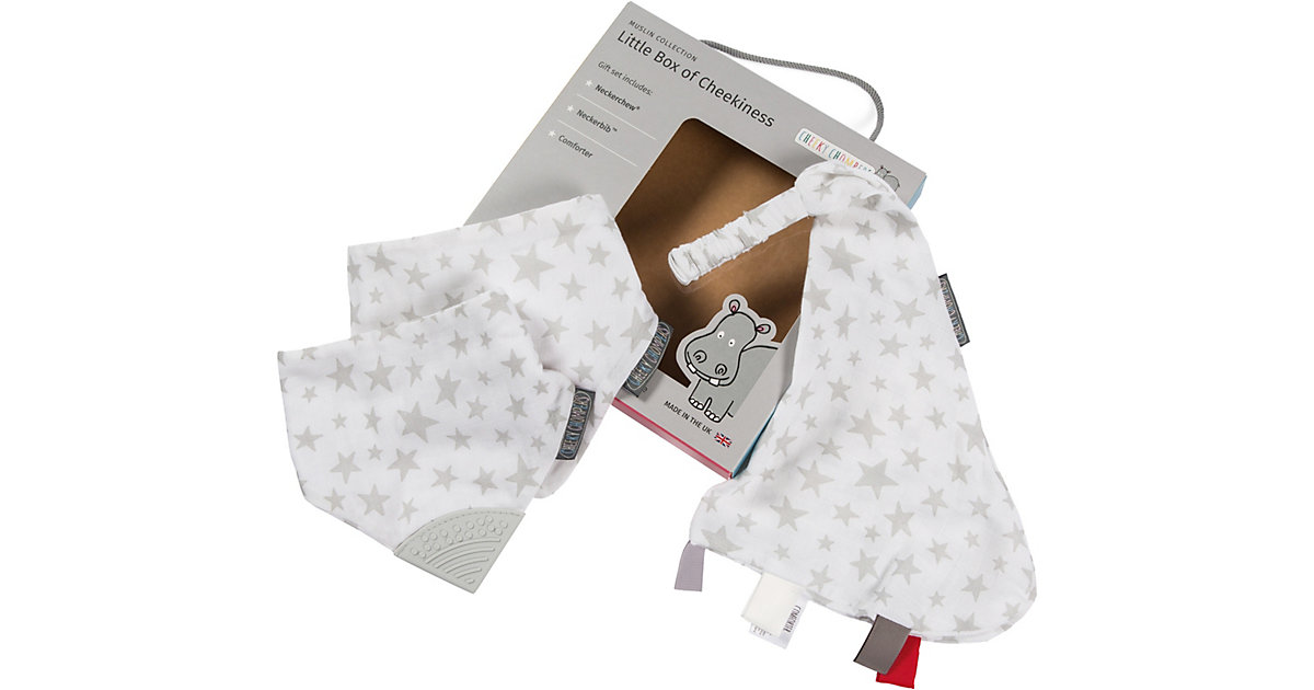 Candide · Geschenkebox Schnuffeltuch Sterne, 3-tlg. Candide · Geschenkebox Schnuffeltuch Sterne, 3-tlg.