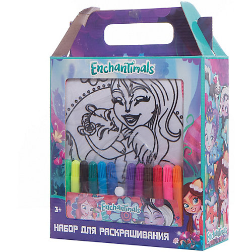 Набор для творчества Centrum "Enchantimals" Раскрась рюкзачок, Сэйдж Сканк от CENTRUM