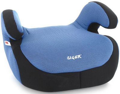 Автокресло-бустер Siger Fix 22-36 кг синий