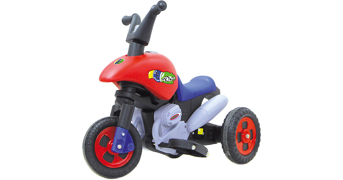 Ride-on E-Trike 6V mit Richtungsschalter blau/rot