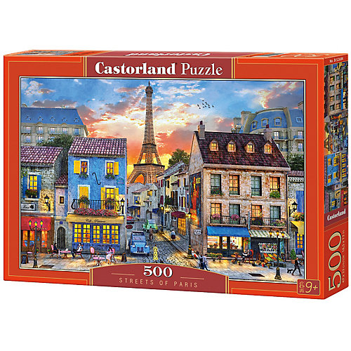 Пазл Castorland "Улицы Парижа" 500 деталей от Castorland
