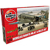 Набор Airfix "Самолет Douglas Dakota MkIII with Willys Jeep! 1:72