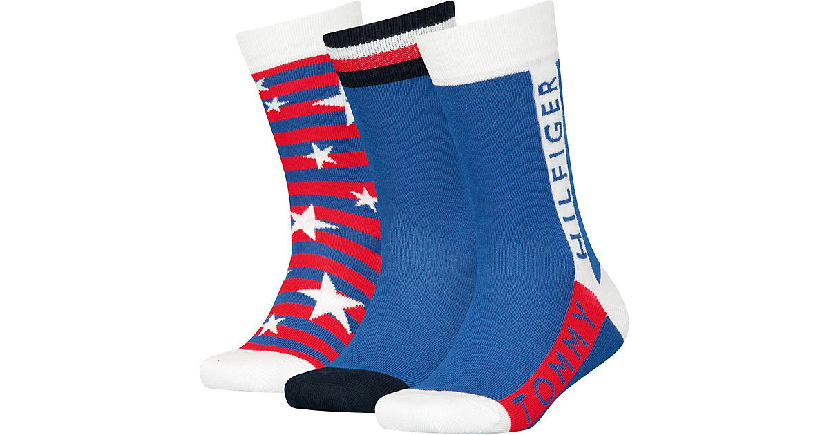 Tommy Hilfiger · Socken 3-er Pack Gr. 31-34 Jungen Kinder Tommy Hilfiger · Socken 3-er Pack Gr. 31-34 Jungen Kinder