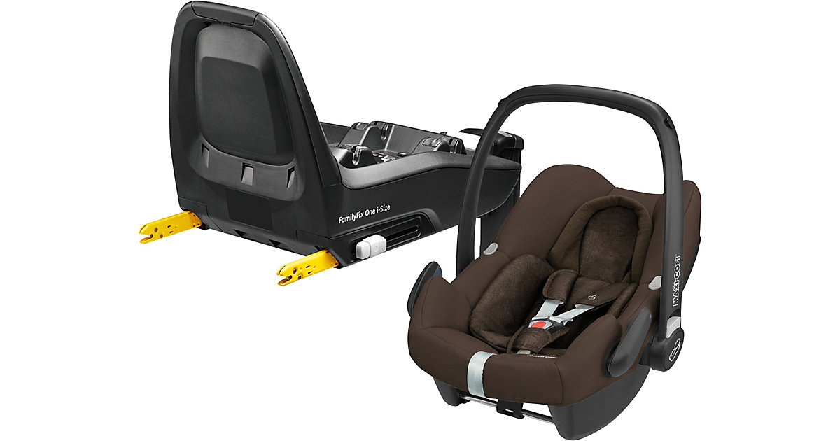 Maxi-Cosi · Babyschale Rock, Nomad Brown, inkl. Basis FamilyFix One i-Size Gr. 0-13 kg Maxi-Cosi · Babyschale Rock, Nomad Brown, inkl. Basis FamilyFix One i-Size Gr. 0-13 kg