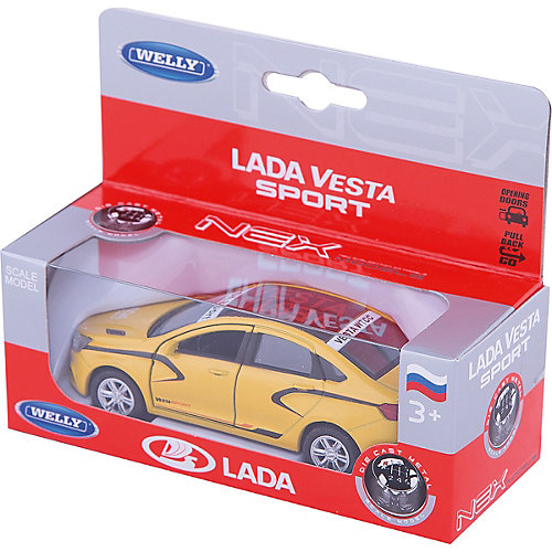 Машинка Welly Lada Vesta Sport, 1:34-39 от Welly