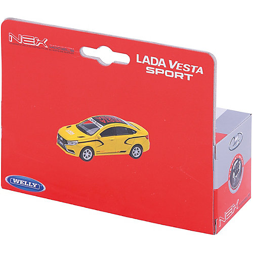 Машинка Welly Lada Vesta Sport, 1:34-39 от Welly