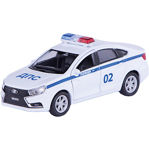 Машинка Welly Lada Vesta Полиция ДПС, 1:34-39 от Welly