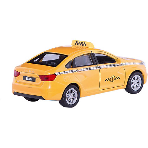 Машинка Welly Lada Vesta Такси, 1:34-39 от Welly