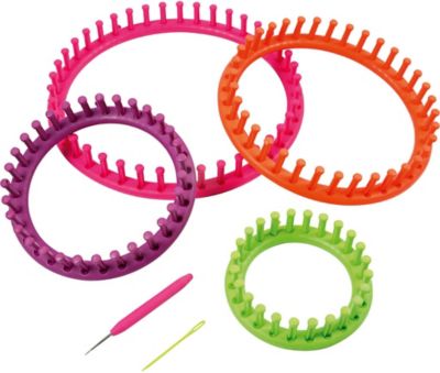 Strickring-Set, D: 12-17-22-27 cm