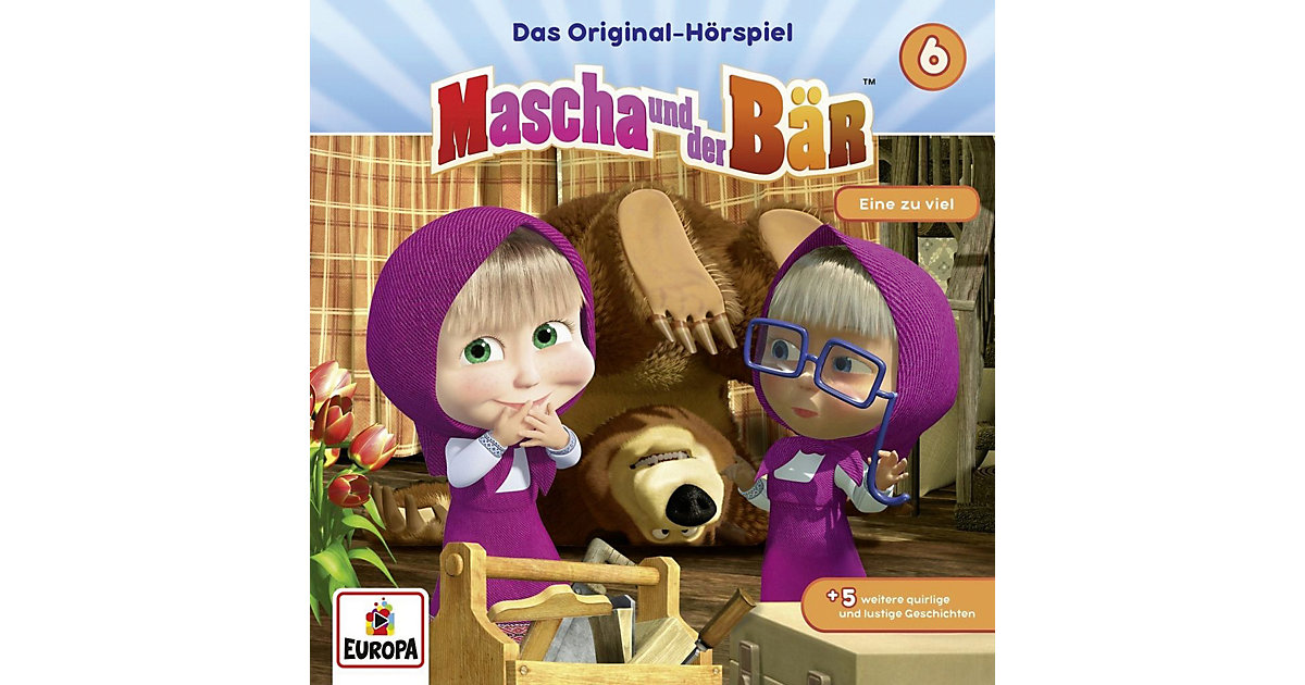 CD Mascha und der Bär-006/Eine zu viel Hörbuch