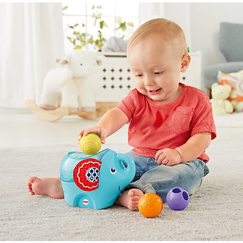 Развивающая игрушка Fisher-Price "Слоник с шариками" от Mattel