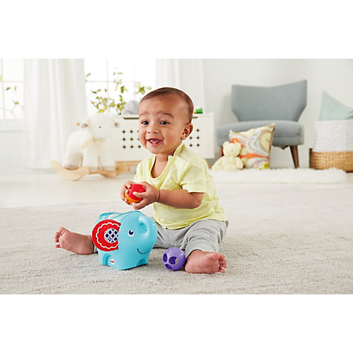 Развивающая игрушка Fisher-Price "Слоник с шариками" от Mattel