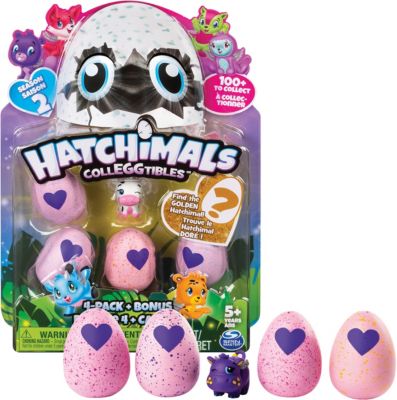 Hatchimals Colleggtibles 4 Pack + Bonus S2