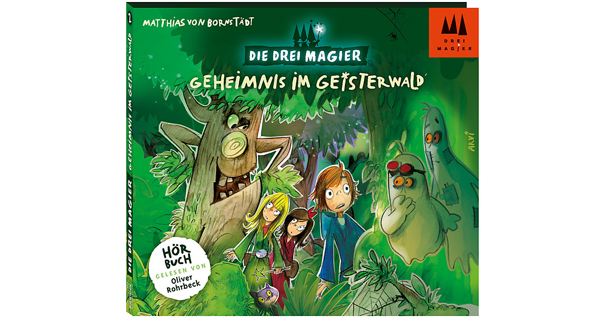 CD Die Drei Magier - Geheimnis im Geisterwald Hörbuch
