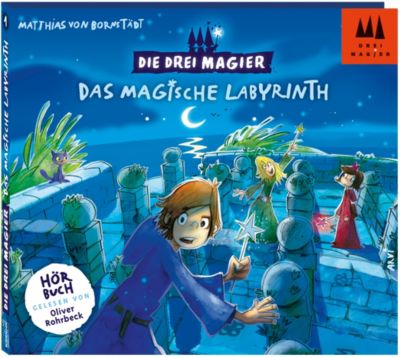CD Die Drei Magier - Das magische Labyrinth Hörbuch