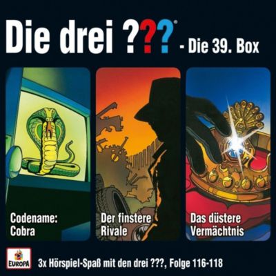CD Die drei ??? 39 3er Box (Folgen 116,117,118), Die drei Fragezeichen myToys