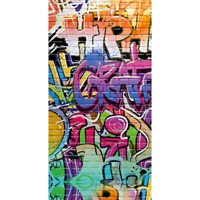 Strand- / Badetuch Graffiti, 75 x 150 cm