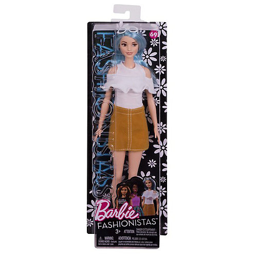 Кукла Barbie "Игра с модой" Голубая красота, 31 см от Mattel