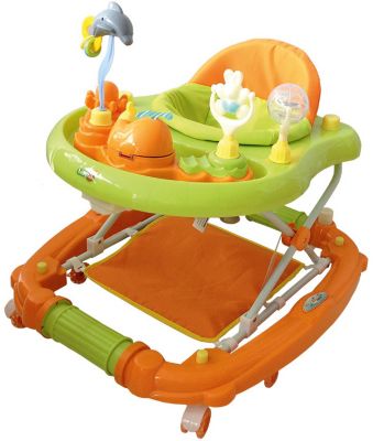 Ходунки Baby Hit Emotion Zoo, оранжевые