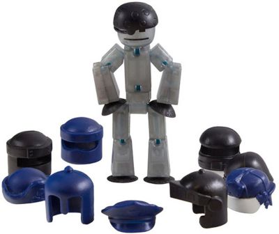 Фигурка с аксессуарами Шлемы, Stikbot, черные