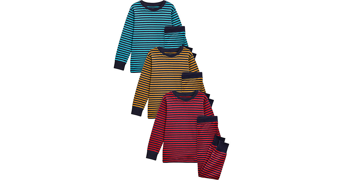 Schlafanzüge 3er-Pack Gr. 92/98 Jungen Kleinkinder