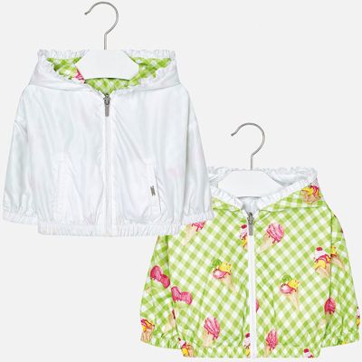 Куртка двусторонняя Mayoral для девочки