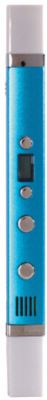 3D ручка Myriwell-3 "RP100С" с дисплеем, голубой металлик