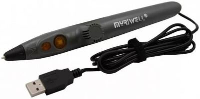 3D ручка Myriwell "RP200A Kid" низкотемпературная, серая
