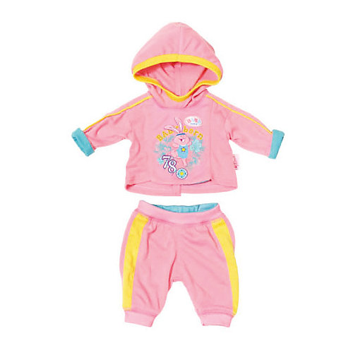Одежда для куклы Zapf Creation "Baby Born" Спортивный костюм, розовый от Zapf Creation